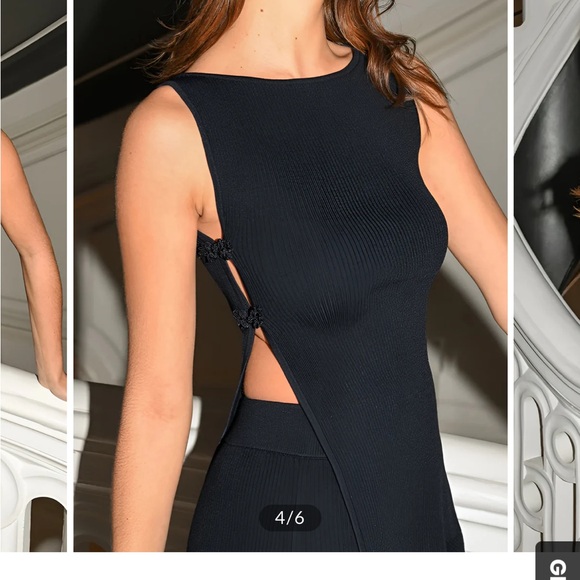 Commense “Asymmetric split sweater vest” - Picture 7 of 7